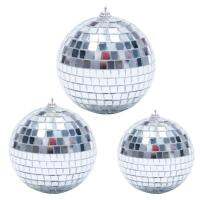 Mirror Disco Ball Hangings Reflective Mini Disco Ball Decorations in Different Sizes Beautiful Silver Hangings for Disco Christmas or Bachelorette Party Halloween astonishing