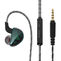 4sshop-หูฟัง QKZ รุ่น AK9 in ear Stereo สายยาว 1.2 เมตร Small Talk เสียงดี เบสแน่น มีไมด์โคโฟนในตัว