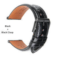 Genuine Leather Strap Smart Watch Band For Huawei GT 2 Pro ECG Fossil Samsung Galaxy Active23 Amazfit Quick Release Watch Strap