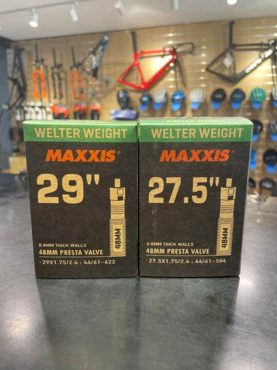 Maxxis Mountain Bike Inner Tube Presta Valve 26/27.5/29er 48mm Welter