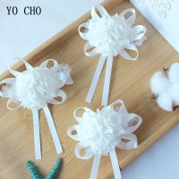 hotx【DT】 YO CHO Foam Wrist Corsage Bridesmaid Sisters Hand Flowers Wedding Accessories Artificial