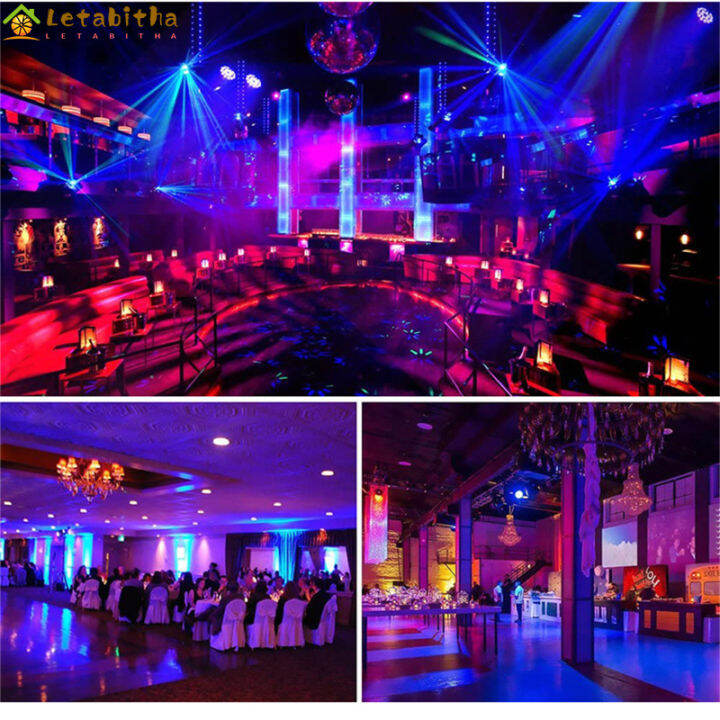 letabitha-ไฟ-led-เวที-rgbw-36ดวงเอฟเฟ็กต์-dmx-ไฟแฟลตพาร์5โหมดสำหรับการแสดงบนเวที512หลอดไฟยูวีพลังงานสูงสำหรับดิสโก้บาร์คลับ