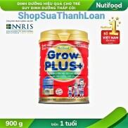 HSD T9-2023 Kèm Tem Trúng Thưởng Sữa Bột Nutifood Grow Plus+ Đỏ - Hộp 900gr
