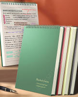 โน้ตบุ๊ค A5B5,80แผ่นกระดาษเขียนตารางหนังสือสำหรับโรงเรียนสำนักงาน,Checkered Planner Notepads Agenda 202324 Flipbook