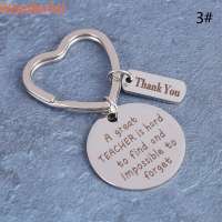 ?【Lowest price】Wonderful 2021 graduation Gift teachers Day teacher keychain ใช้เวลาพวงกุญแจหัวใจขนาดใหญ่