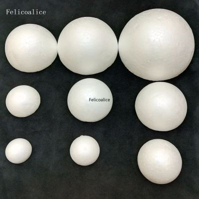 48Pcs สีขาวการสร้าง Half Polystyrene Styrofoam Foam Ball Spheres สำหรับ DIY งานฝีมืออุปกรณ์ครึ่งลูกโฟม15ซม. 5.905นิ้ว