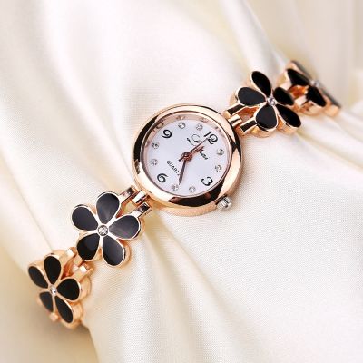 （A Decent035）นาฬิกาแฟชั่นผู้หญิง WatchExquisite RoundWristwatches For WomenWristfor Ladies Zegarek