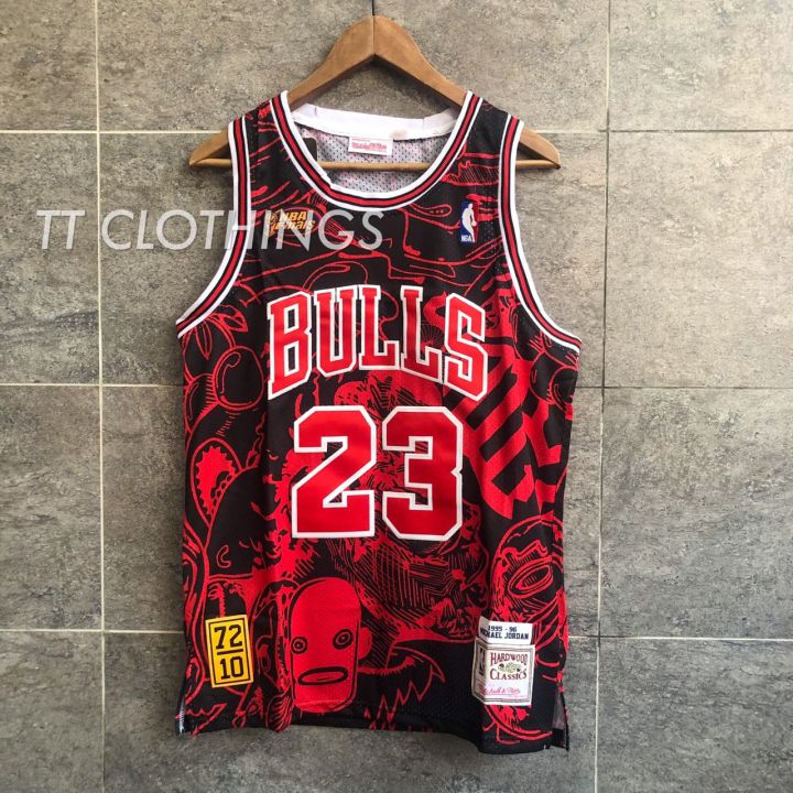 MY Ready Stock] Michael J0rdan #23 Chicago Bulls Camouflage Retro