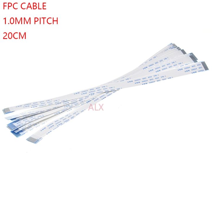 10pcs-fpc-ribbon-flexible-flat-cable-pitch-1-0mm-200mm-a-type-4p-6p-8p-10p-12p-16p-20p-30p-40p-ffc-wire-6-10-12-16-20-30-40-pin