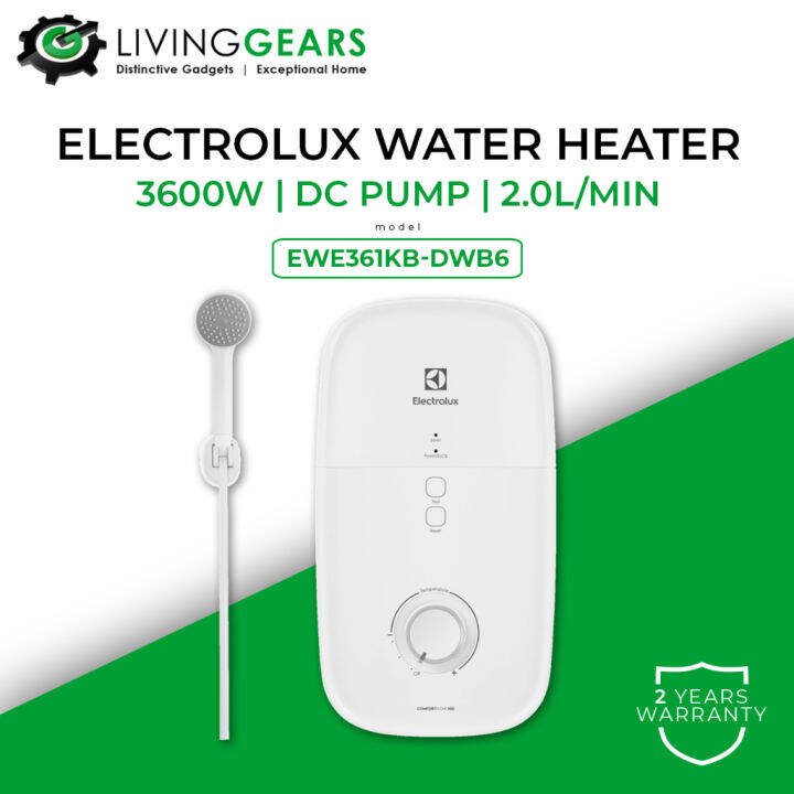 Electrolux ComfortFlow 500 Water Heater with 4way Power Inlets Water