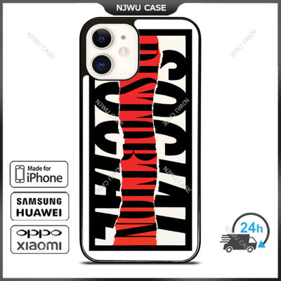 Social Distortion Punk Rock Band Phone Case for iPhone 14 Pro Max / iPhone 13 Pro Max / iPhone 12 Pro Max / XS Max / Samsung Galaxy Note 10 Plus / S22 Ultra / S21 Plus Anti-fall Protective Case Cover