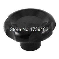 ◊ 8mm Female Thread Diameter Screw On Type Clamping Knob Grip Black