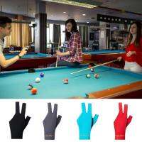 Pool Gloves 3 Fingers Snooker Gloves Breathable Anti-slip Pool Gloves Comfortable Soft Fabric Gloves For Adults Archery Sports Accessori everywhere