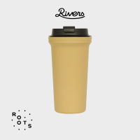 Rivers - WALLMUG BEARL SOLID 14oz   แก้วพลาสติกสองชั้นแบบพกพา จาก ประเทศญี่ปุ่น