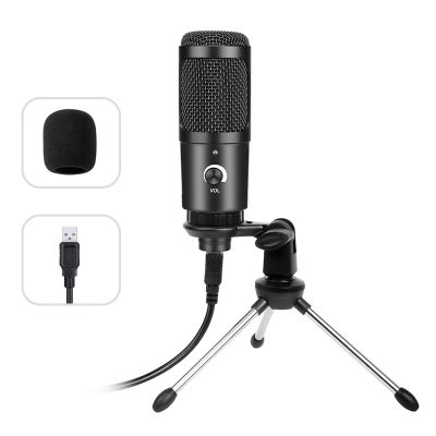 Cella M1 PRO USB Condenser Microphone 192kHz24-Bit for PC Streaming Gaming Computer And YouTube Recording With Tripod Stand