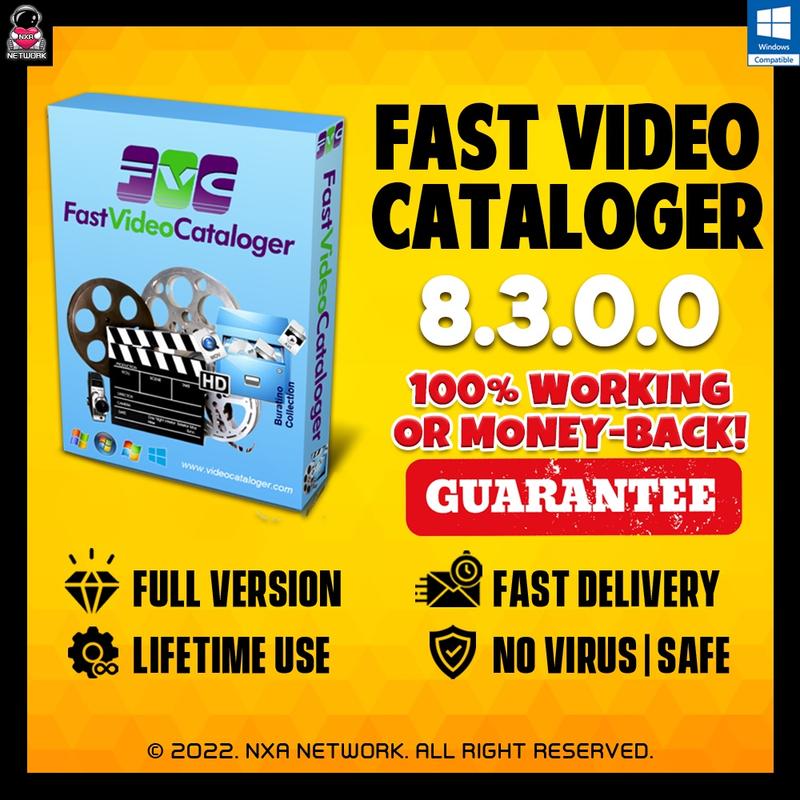 instal the new Fast Video Cataloger 8.6.4.0