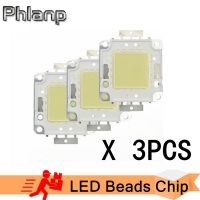 3ชิ้น/ล็อตลูกปัดนำชิป10W 20W 30W 50W 100W LED COB Chip สีขาวอบอุ่นคุณภาพสูงสำหรับโคมไฟฟลัดไลท์สปอร์ตไลท์ DIY