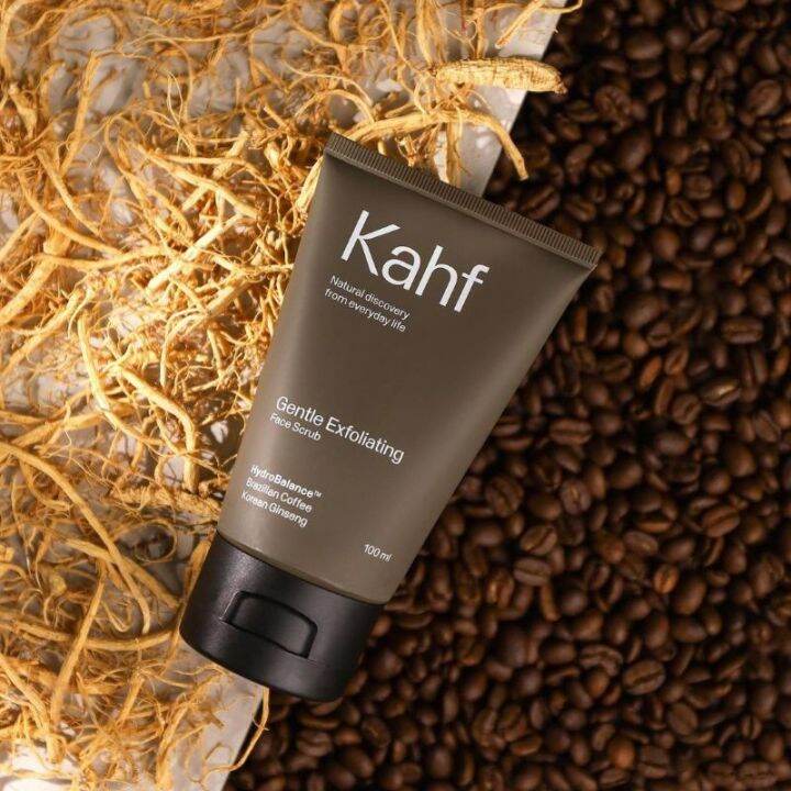 Kahf Gentle Exfoliating Face Scrub 100 Ml Sabun Muka Khusus Pria Cowok Laki Laki Lazada