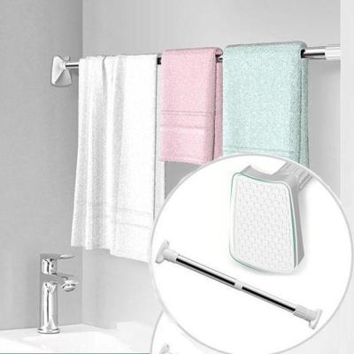 escopic Clothing Rod Adjustable escoping Shower Curtain Rods And Accessories Extendable Tension Pole Hanger Spring Loa