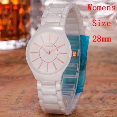 Hot Rado Classic Style Original Men And Women Watches Ceramic 38MM/28MM Fashion Simple High Quality Sports Waterproof AAA Clock