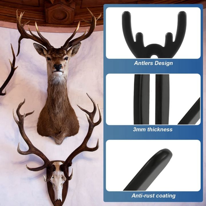 8-pack-deer-skull-hooks-european-mount-skull-hanger-skull-hanger-steel-european-mount-skull-hanger-deer-skull-hanging-easy-installation-for-living-room-bedroom