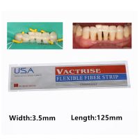 1Pc Dental Fiber Splint Glass Flexible Fiber Strip Composite Resin Bonding Adhesive Braided Glass Fiber Stick 3.5X125mm