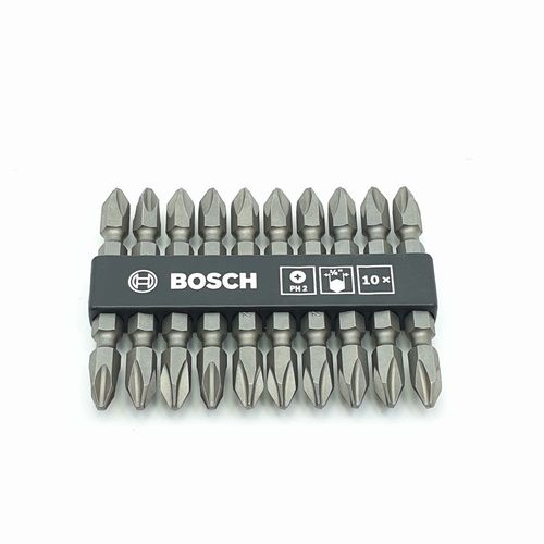 ถูกชัวร์-bosch-ดอกไขควง-screwdriver-bit-ph2-65mm-สีเงิน-ส่งด่วนทุกวัน