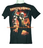 เสื้อวง DISTURBED ดิสเทิร์บ ไซส์ยุโรป เสื้อยืดวงดนตรีร็อค เสื้อร็อค  PTA1274 ส่งจาก กทม.