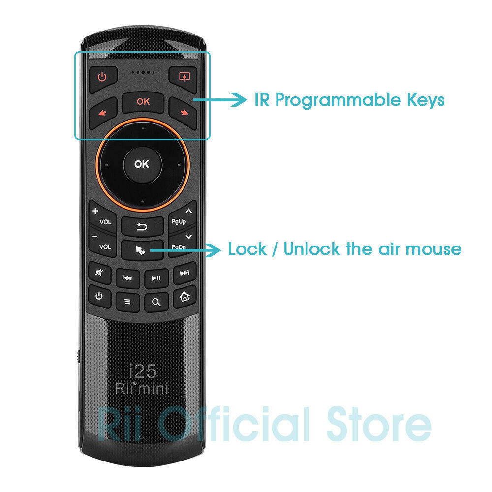 rii mini i25 2.4 ghz wireless air mouse