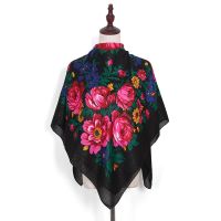 【Miki Xinyuan】ผ้าพันคอผ้าฝ้ายผู้หญิงผ้าพันคอ Foulard FemmeShawl