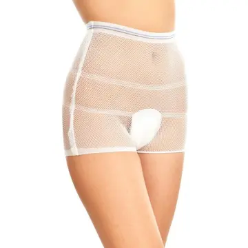 Lunavie Disposable Maternity Panties 5 pcs/pack Breathable High Waist panty  Underpant Women Underwear deluxe disposable briefs use in hospital  travelling