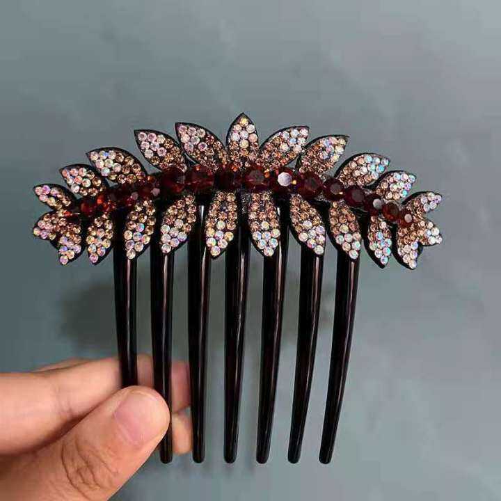 comb-temperament-hair-clip-seven-accessories-teeth-wheat-ear-american-ladies-and