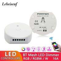 ใหม่สมาร์ทบลูทูธตาข่าย LED Controller Dimmer รองรับเพลงไมโครโฟนฟังก์ชั่นจับเวลาสำหรับ12-24V RGB RGBW Light Strip