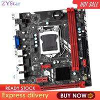 เมนบอร์ด ZYStar 100ม. การ์ดเน็ตเวิร์กความจุหน่วยความจำ16GB LGA 1155 CPU รองรับ VGA