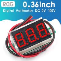 0.36 Digital Display Module DC2.5V-32V DC0-100V Voltmeter Voltage Tester Panel Gauge for Motorcycle Car