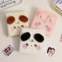 Plush Puppy Cartoon A7 Photocard Binder Kpop Notebook 3-inch Photo Collect Book Star Chasing Card Loose-leaf Holder Books  Photo Albums