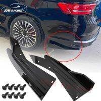 【CC】 2pcs 48cm Car Rear Spoiler Canards Fins Anti-crash Diffuser Wrap Splitter Protector Guard