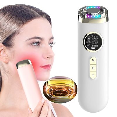 4 In 1 RF EMS Microcurrent Electroporation Radio Frequency Massager Lifting LED Photon Skin Rejuvenation Wrinkle Removal Machine