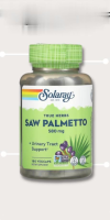 Solaray, Saw Palmetto Whole Berry, 580 mg, 180 VegCaps