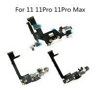 ชาร์จพอร์ต Usb สายเคเบิ้ลยืดหยุ่นสำหรับ Iphone 11 Pro Max 11pro 11 P ตัวเชื่อมต่อแท่นชาร์จกับชิ้นงอสำหรับเปลี่ยนไมค์ไมโครโฟน