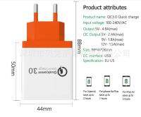ชาร์จโทรศัพท์มือถือแบบปลั๊กกลม แน่น แอนดรอยsamsungชาร์จแอนดรอยด์ หัวเว่ย ซัมซุง samsung ออปโป วีโว่ Android หสมาท์โฟนแทปเลต ชาร์จเร็ว QC3.0 ชาร์จโทรศัพท์มือถือ usb หัวชาร์จอเนกประสงค์อะแดปเตอร์3ช่องusb ที่ชาร์จพร้อมกัน3 เครื่ิองชาร์ไว ควิกชาร์จ
