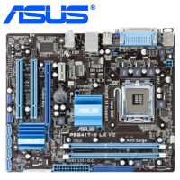 เริ่มต้นเมนบอร์ด V2 LGA 775 ASUS P5G41T-M LX DDR3 8GB G41 P5G41T-M LX V2บอร์ดตั้งโต๊ะเมนบอร์ด PCI-E X16 VGA P5G41T มือสอง