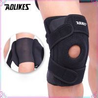 Bitak 1PCS ปรับยืดหยุ่นเข่าสนับสนุนรั้ง Patella เข่า Pads Hole กีฬาเข่า Protector Kneepad ginocchiere