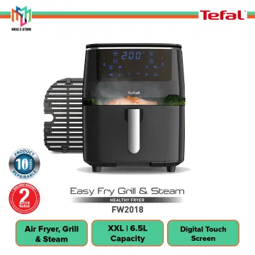 Tefal Easy Fry & Steam, 1700 W, black - 3in1 Air Fryer, FW2018