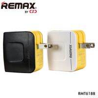 ( Promotion+++) คุ้มที่สุด Remax Adapter usb charger 2 usb 3.4A RMT6188 ราคาดี อุปกรณ์ สาย ไฟ ข้อ ต่อ สาย ไฟ อุปกรณ์ ต่อ สาย ไฟ ตัว จั๊ ม สาย ไฟ