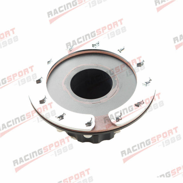 billet-aluminium-12-bolt-flange-fuel-cell-เติมอย่างรวดเร็ว-filler-neck-amp-cap-black