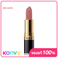 REVLON Super Lustrous Lipstick Creme 4.5g #Rose Velvet เรฟลอน ลิปสติกเนื้อครีม สีสันสดชัดโดดเด่น