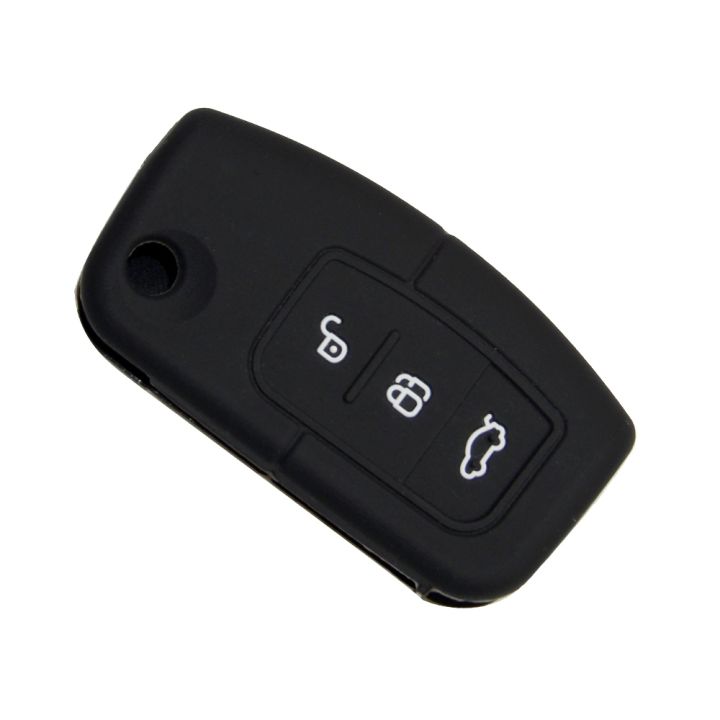 yiqixin-for-ford-focus-mondeo-2-3-xr6-fiesta-max-ecosport-kuga-escape-silicone-cover-3-button-remote-car-key-protection-case