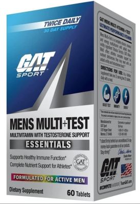Get Sport Mens Multi+Test Essentials 60 Tablets