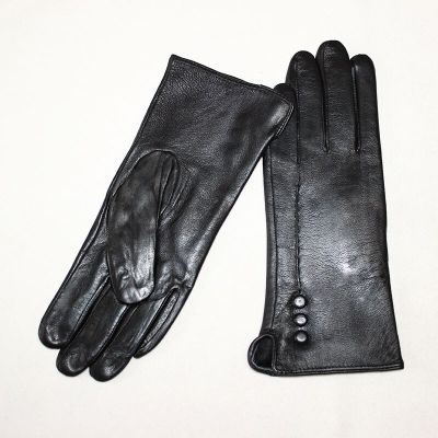 Leather S Womens Plus Velvet Autumn And Winter Warm Price Direct Black Short Outdoor Riding Sheepskin S